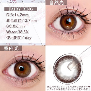 COLOR MAJORITY 1Day Fairy Ring カラーマジョリティー フェアリーリング